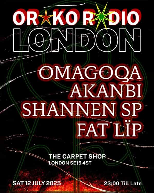 Oroko Radio: The Carpet Shop, London